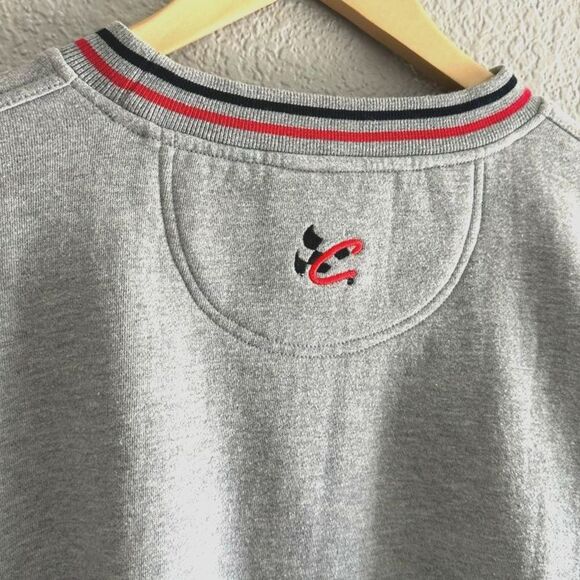 Vtg Chase NASCAR Sweater #3 Dale Earnhardt Gray Sz Large Thick Crewneck Pullover - Picture 7 of 9